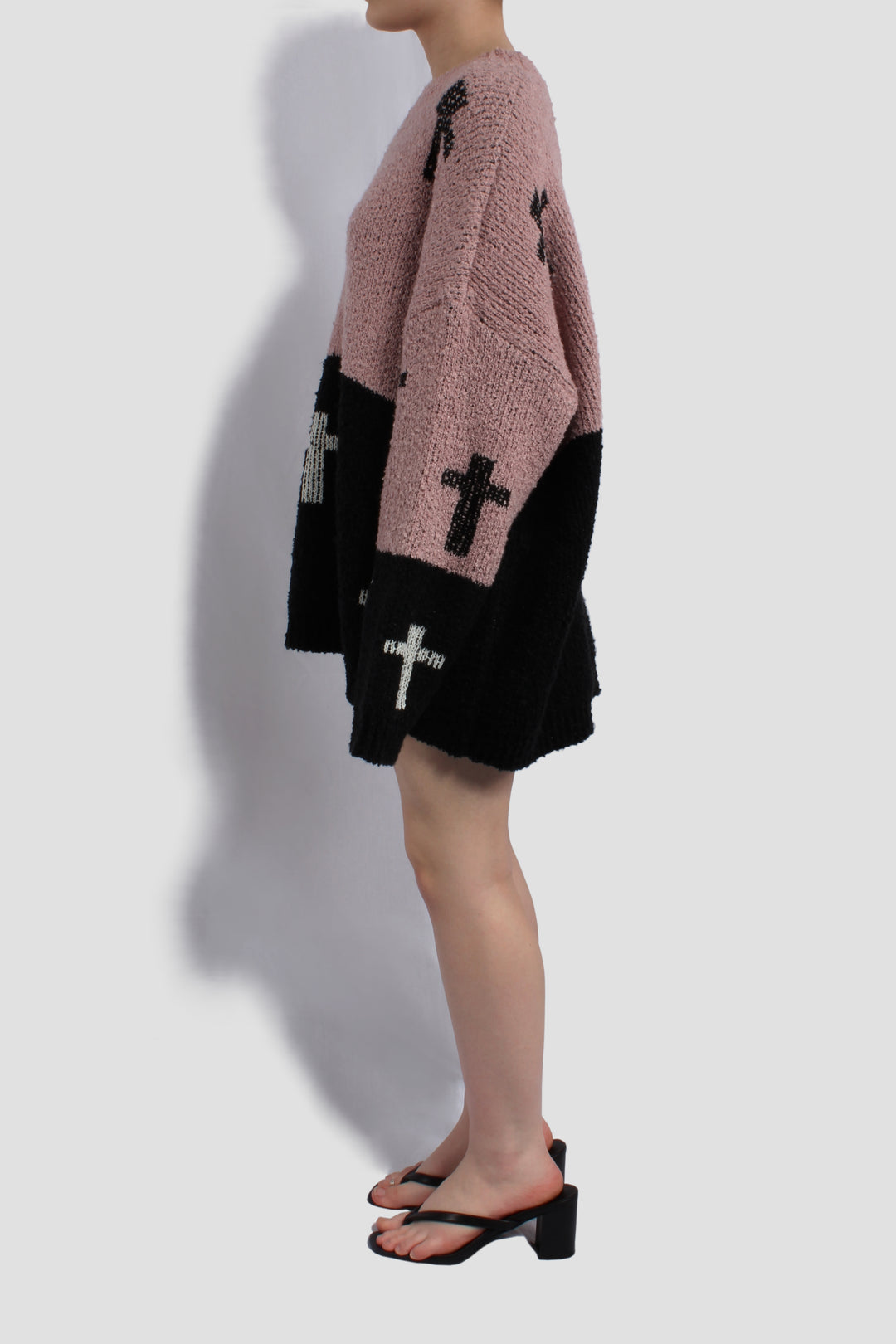 CROSS KNIT JUMPER