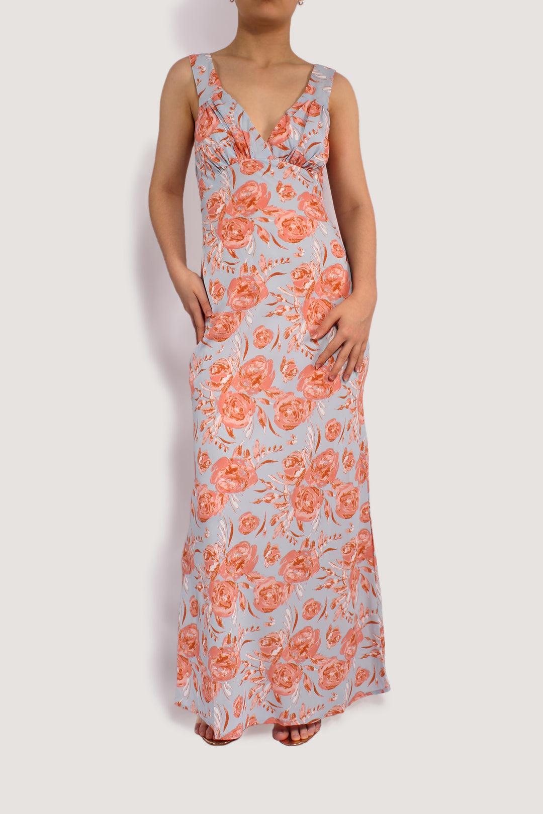 THE KENNA FLORAL MAXI DRESS