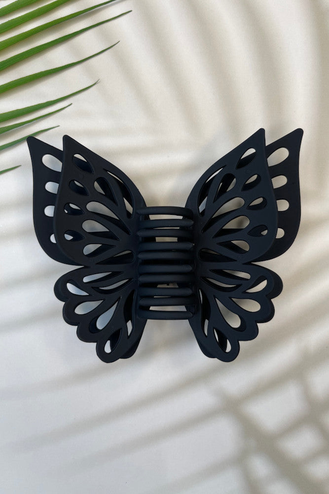 JUMBO DOUBLE BUTTERFLY HAIR CLIP